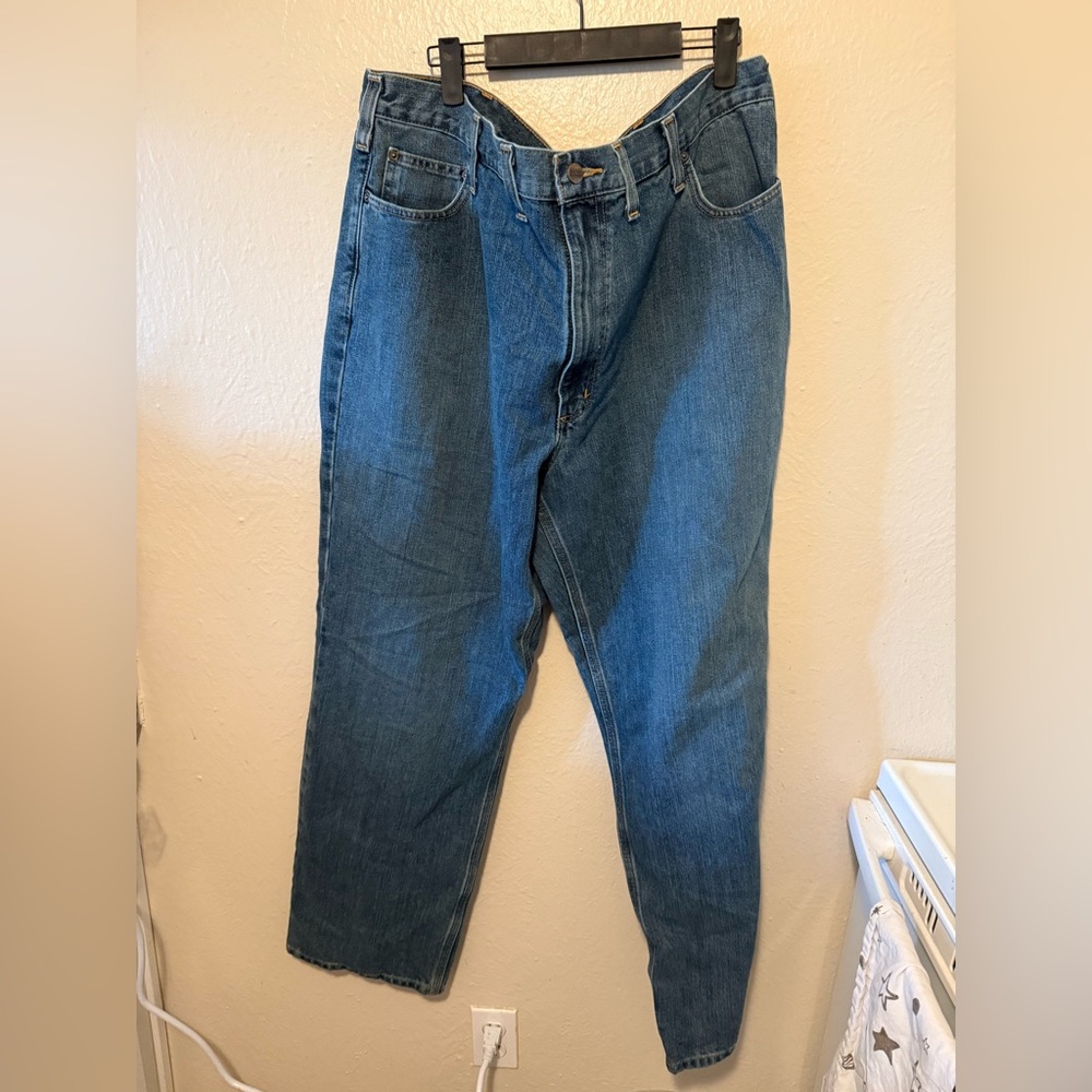 Carhartt Men's Blue Jeans 44-32 - Picture 2 of 7